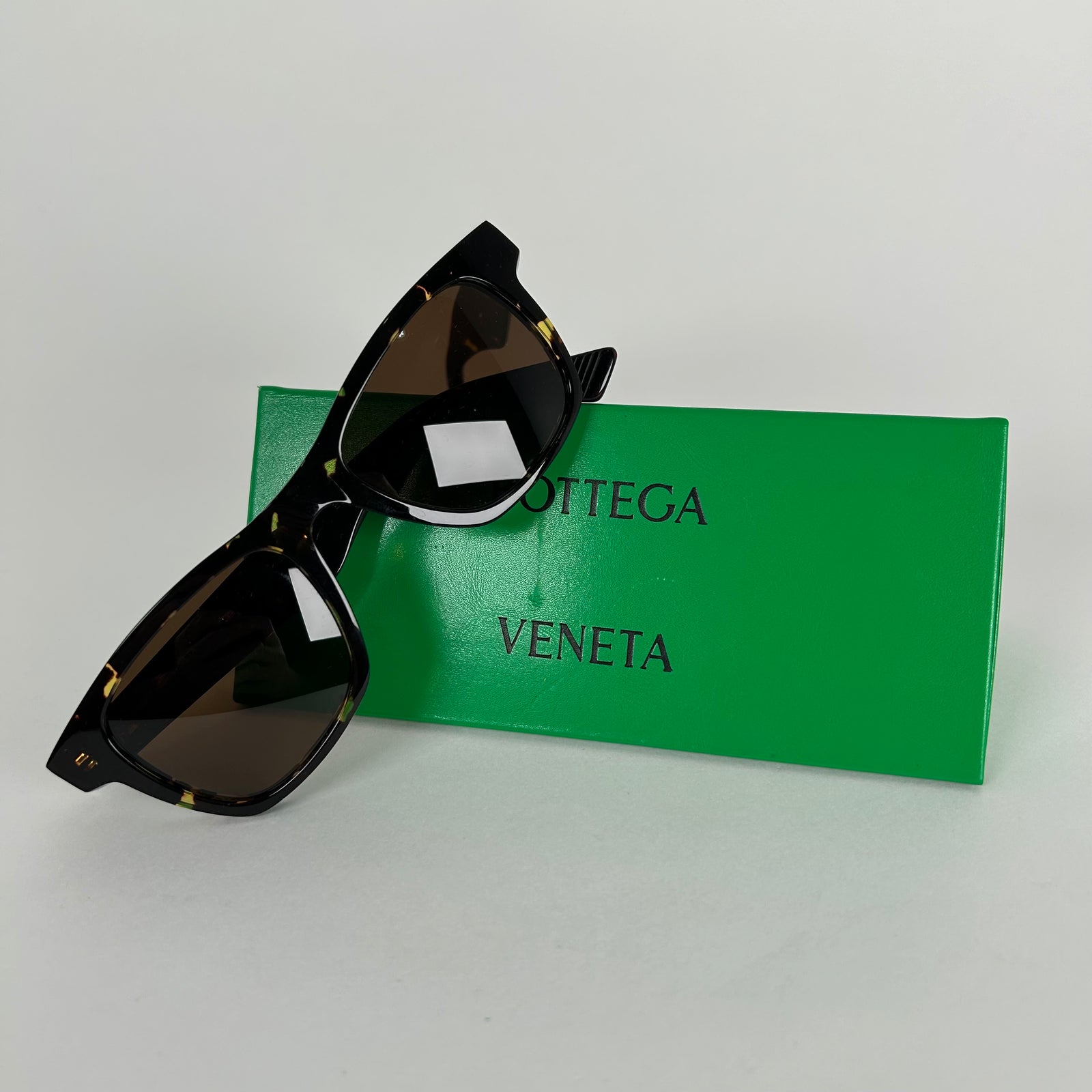 Bottega Veneta Brown BV1119S Square Sunglasses