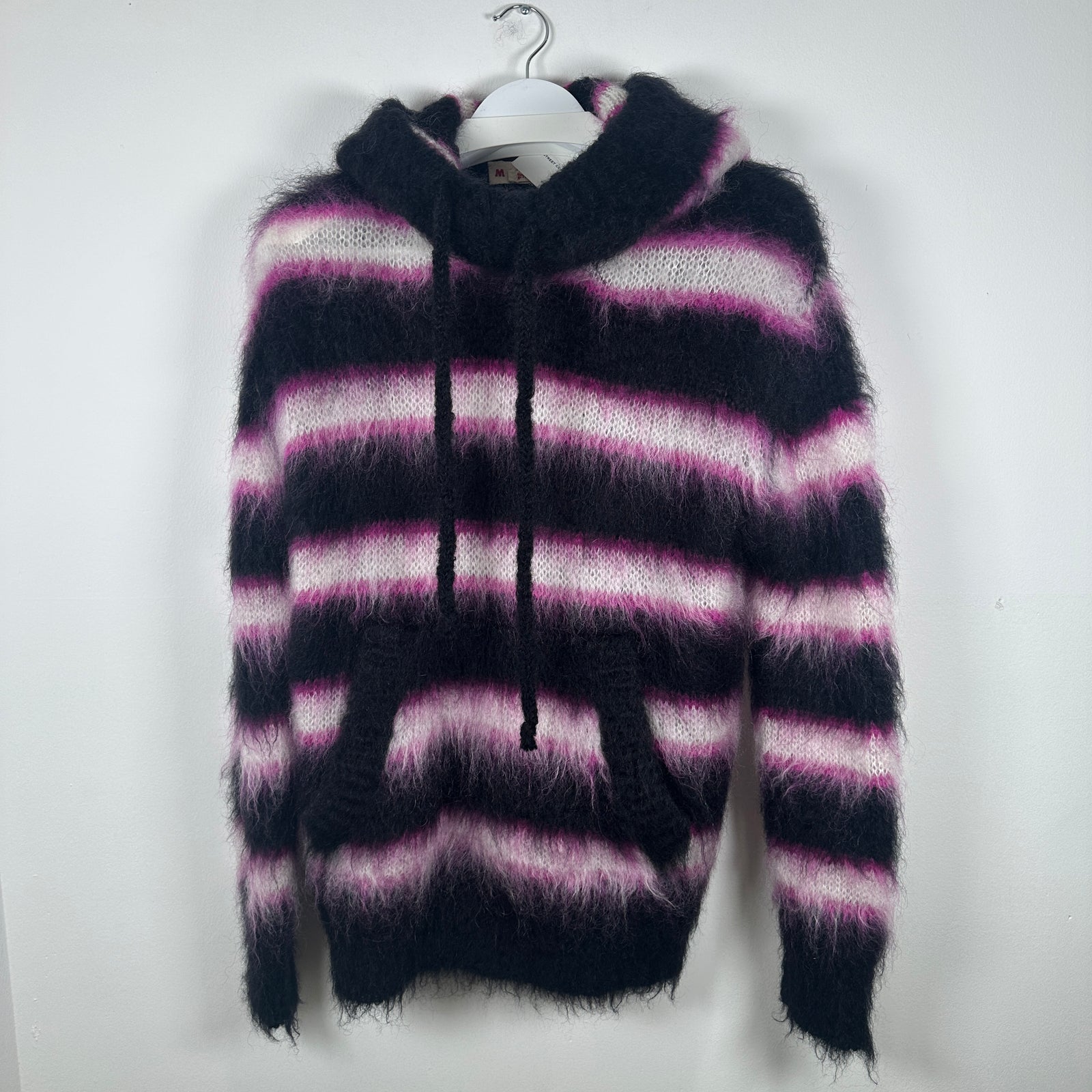 Marni Hooded Fuzzy Wuzzy Sweater Size M
