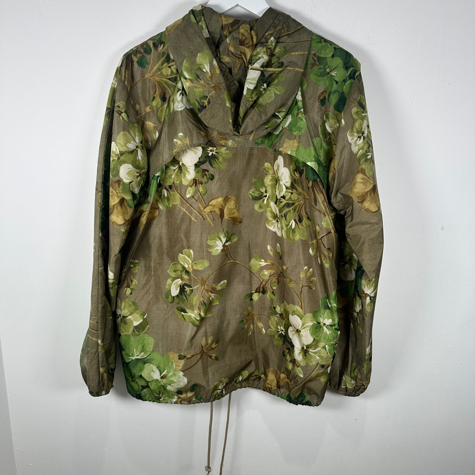 Gucci Bloom Floral Rain Jacket Size M
