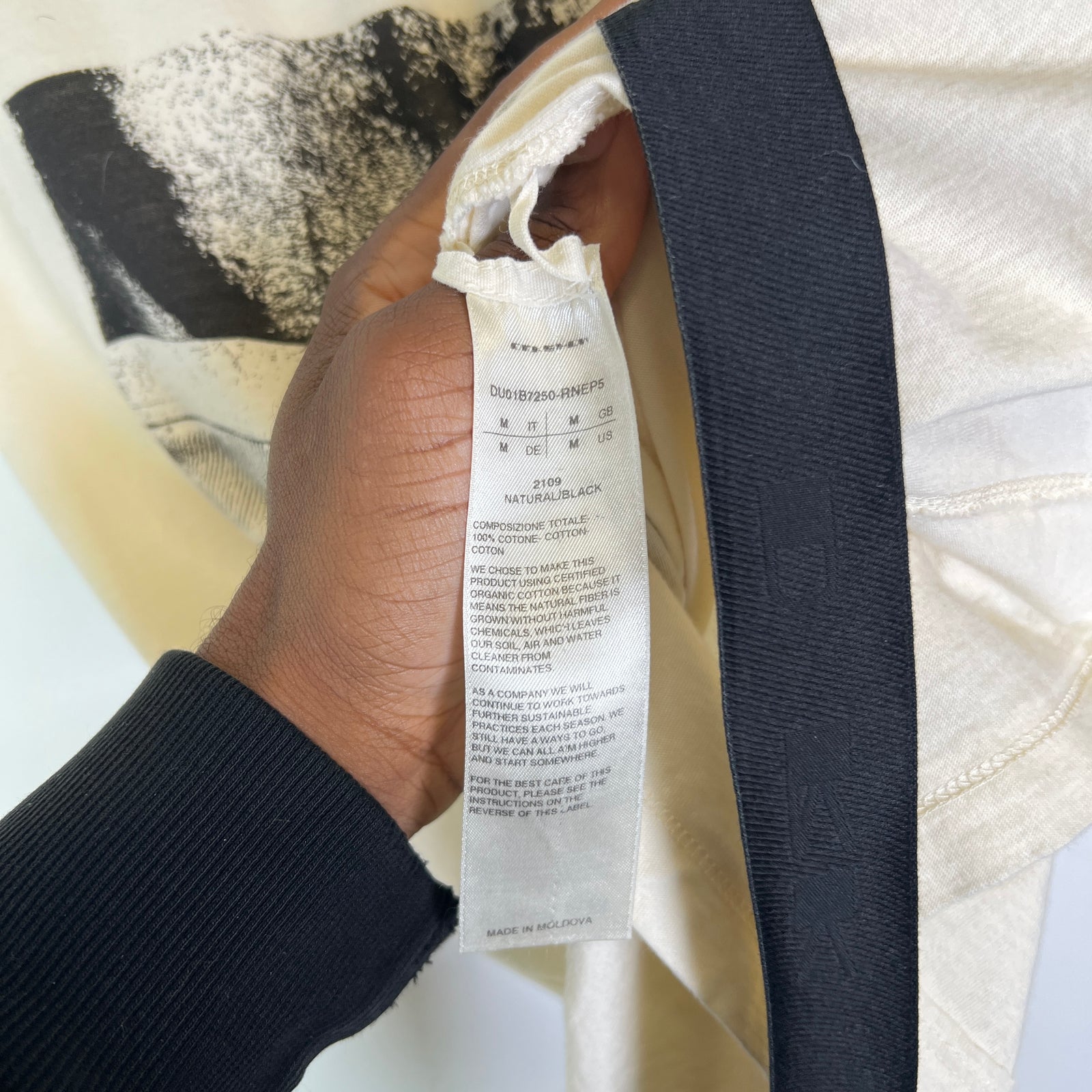 Rick Owens DRKSHDW Underwear Print Jumbo Level T-Shirt