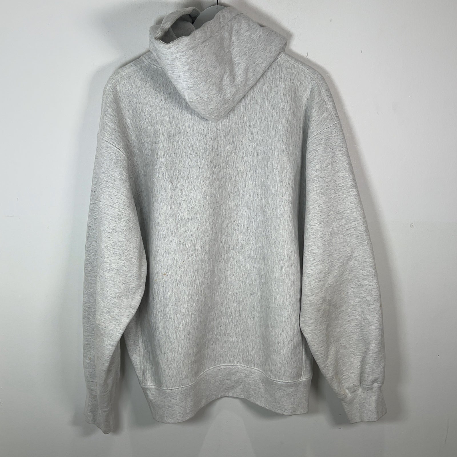 Supreme Grey Capital Logo Hoodie