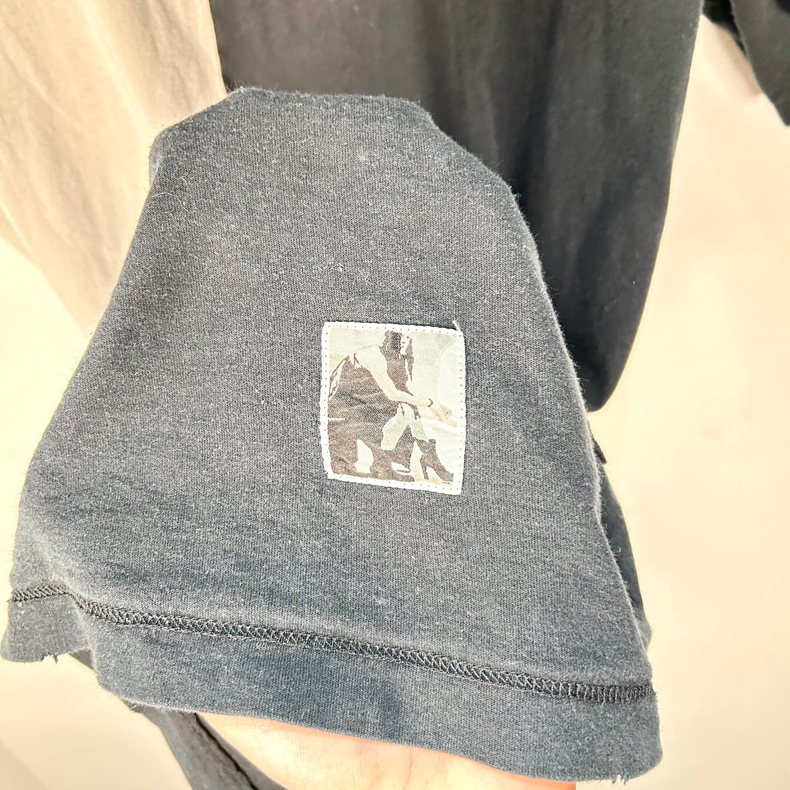 Rick Owens Asymmetrical 'Hot Dog' Graphic T-Shirt Size M
