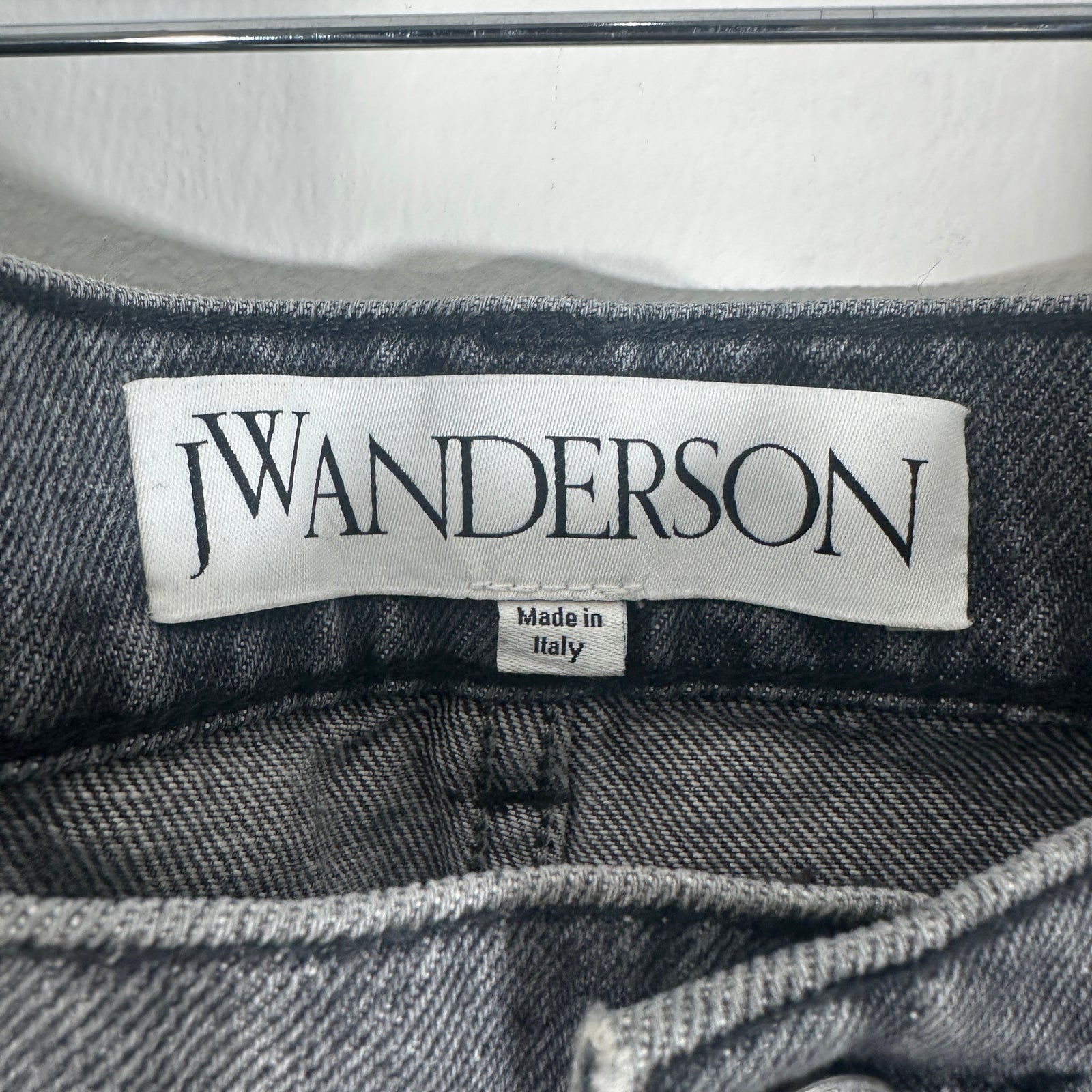 J.W. Anderson Bucket Grey Jeans Size 36