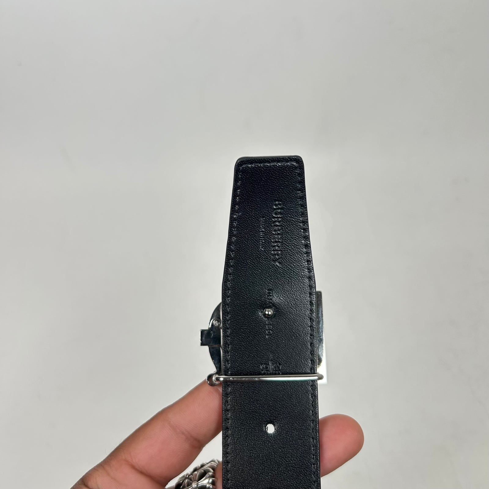 Burberry Vintage Check TB Belt Size 95