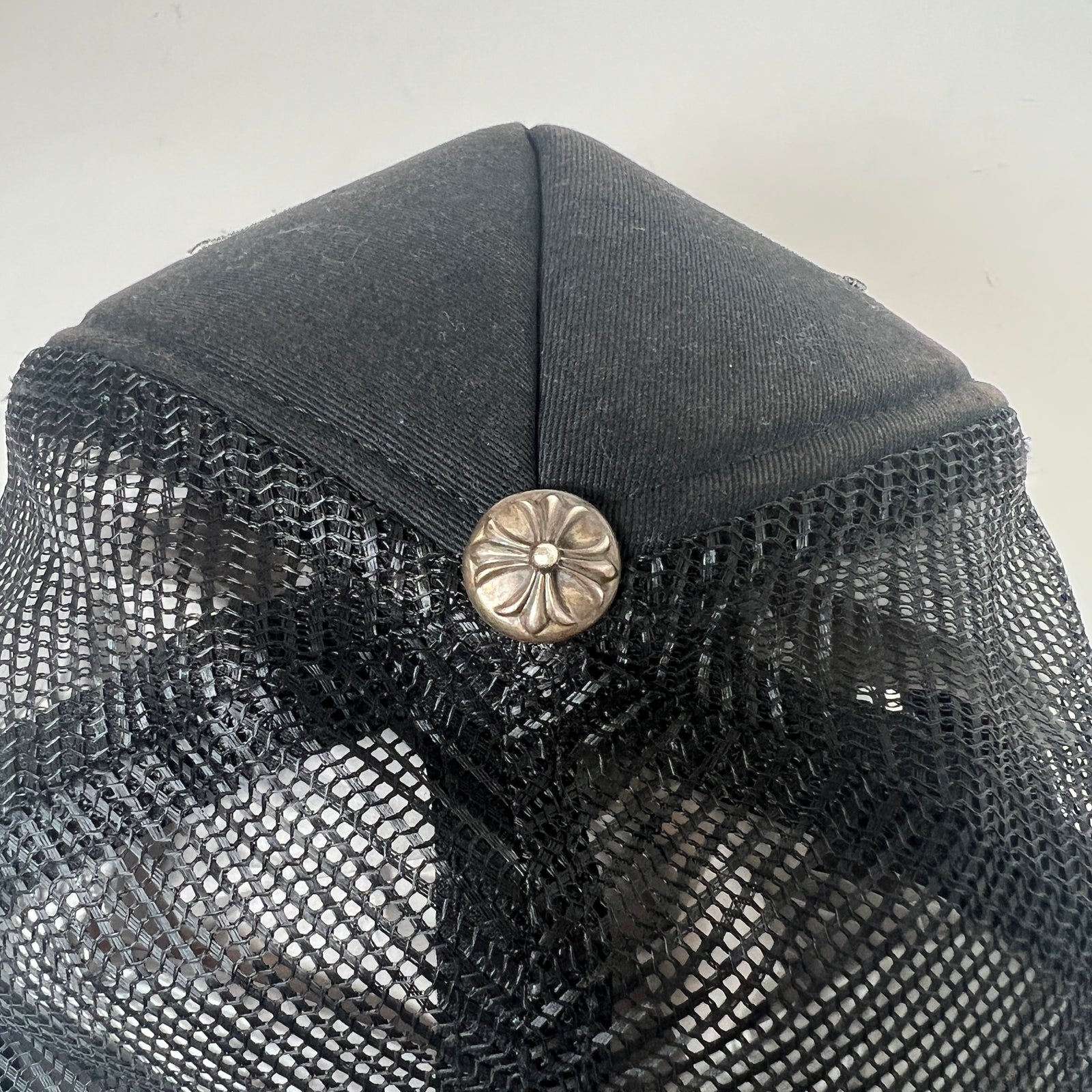 Chrome Hearts Black Las Vegas Trucker Hat