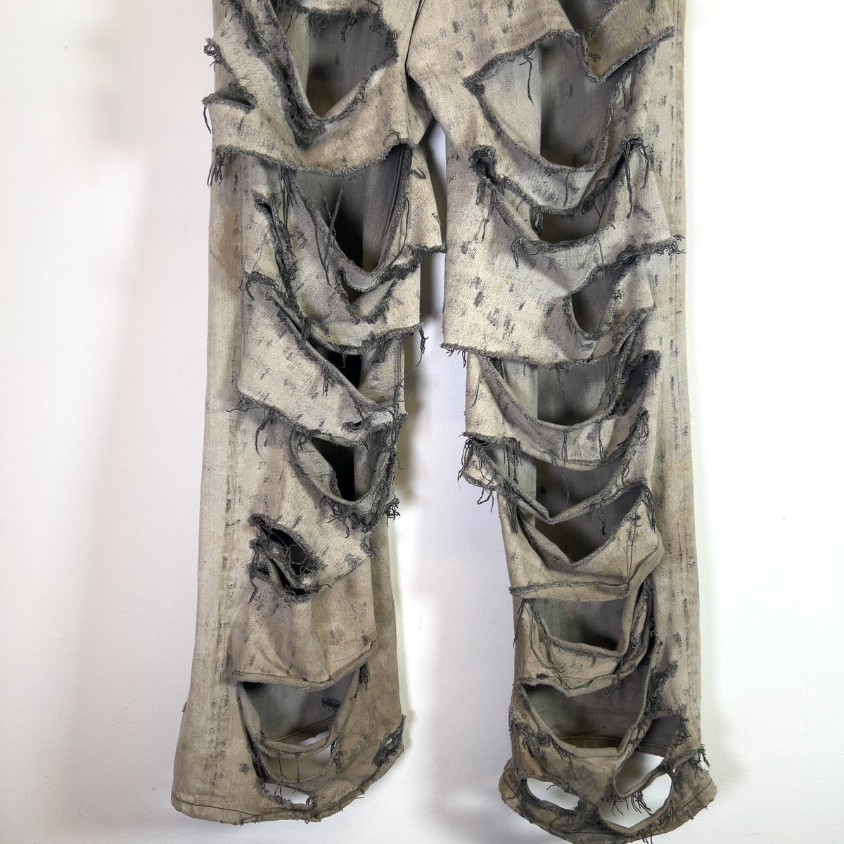 Balenciaga SS23 Super Destroyed Baggy Denim Jeans