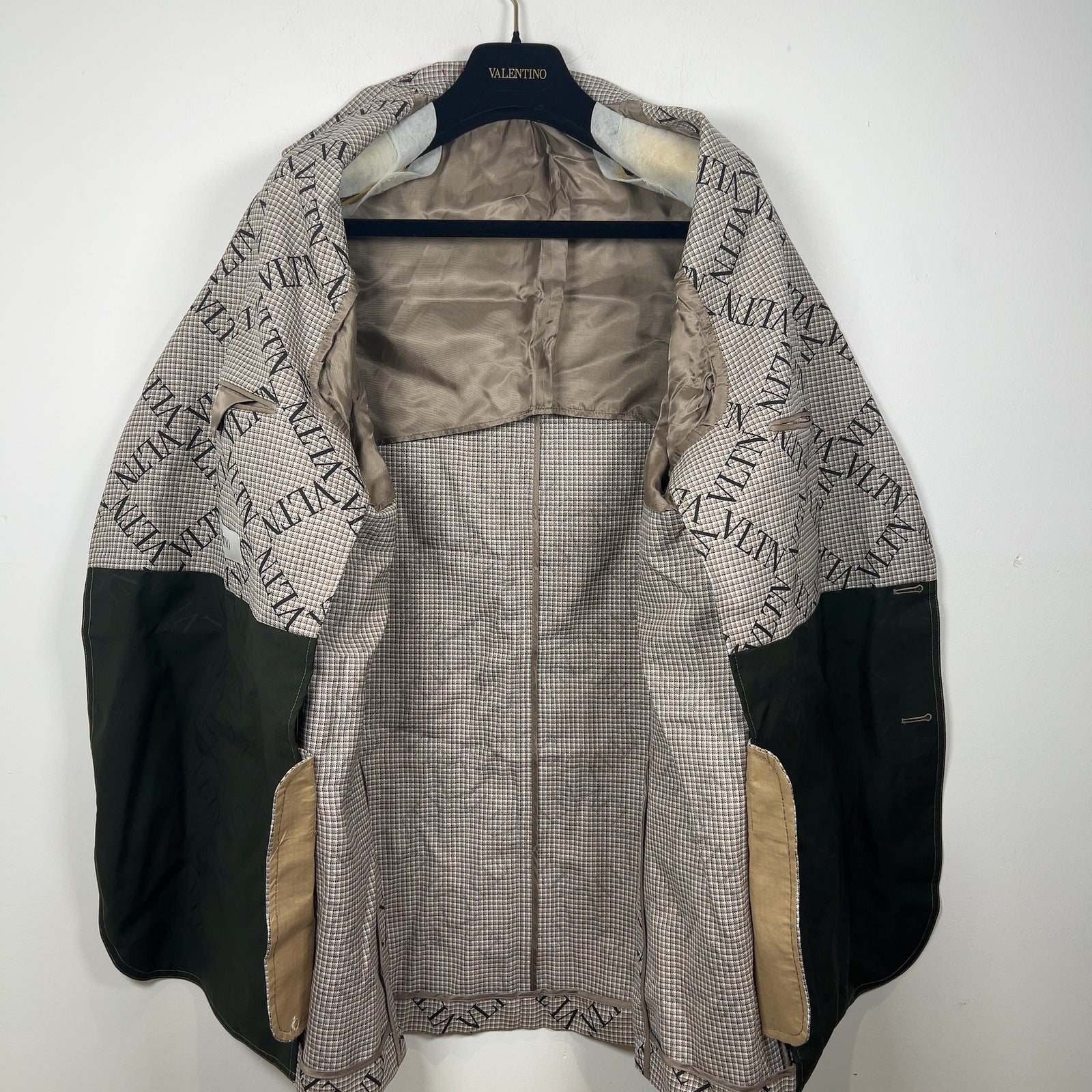 Valentino Wool VLTN Monogram Blazer