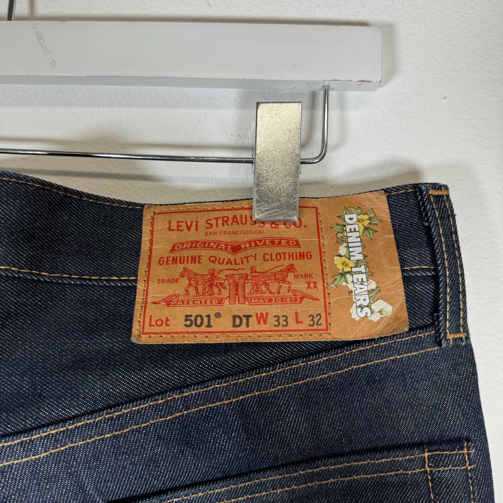 Denim Tears Darkwash Selvedge Jeans Size 33