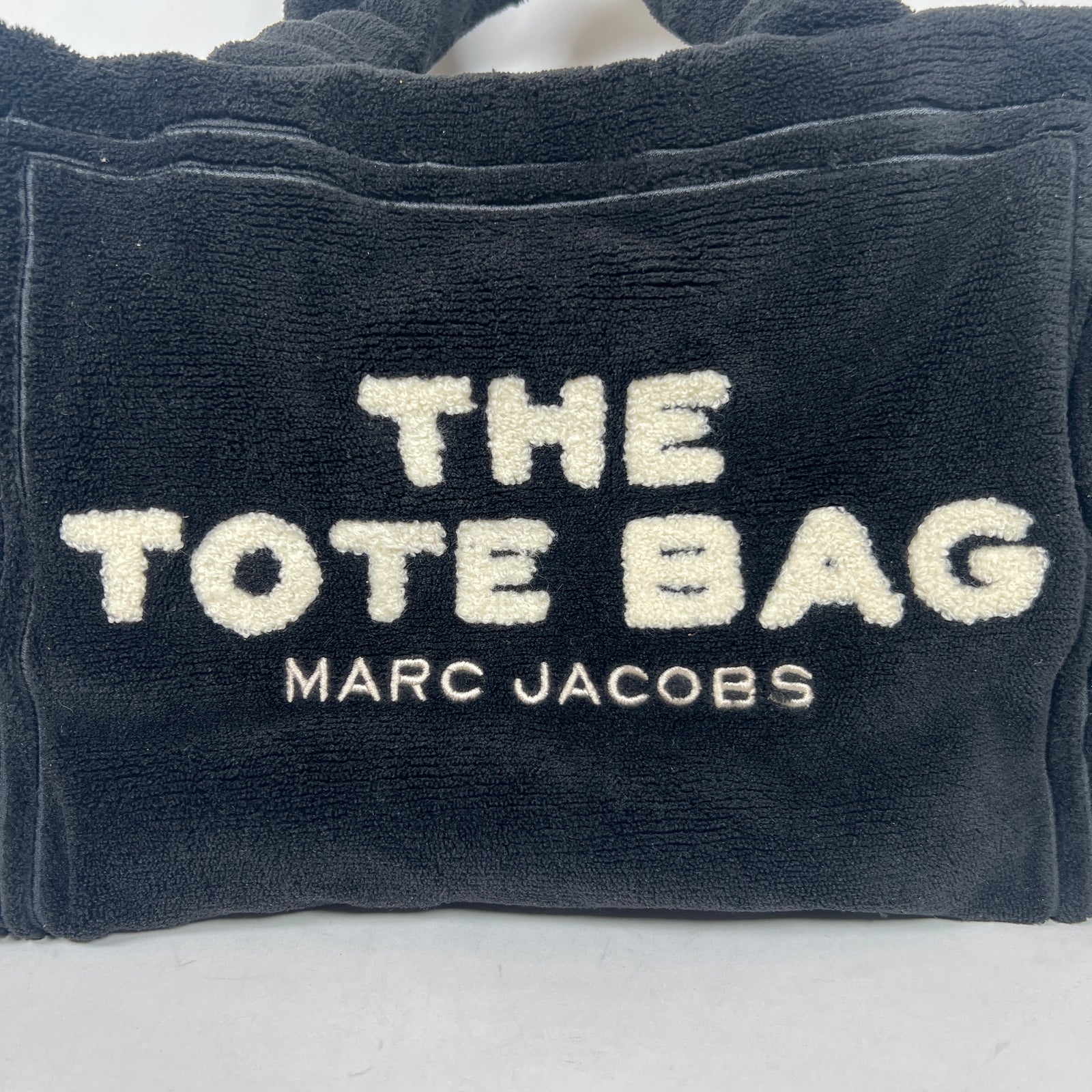 Marc Jacobs Black The Terry Medium Tote Bag