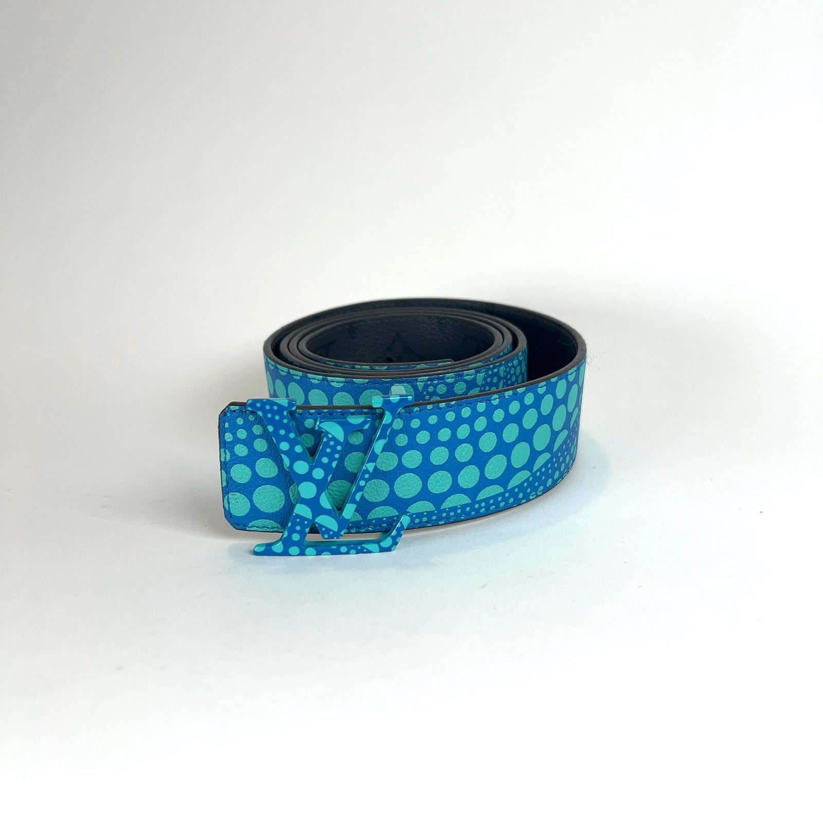 Louis Vuitton Yayoi Kusama Pumpkin Polka Dots Reversible Belt