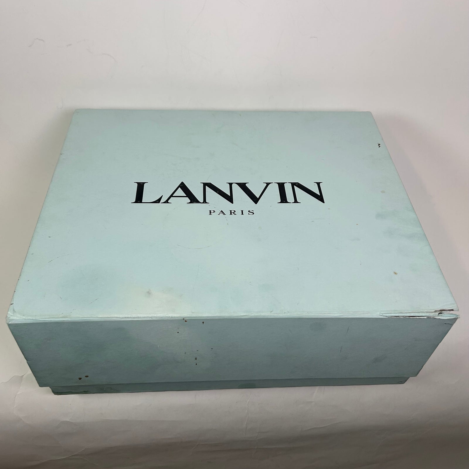 Lanvin White OG Curb Sneaker Size 42