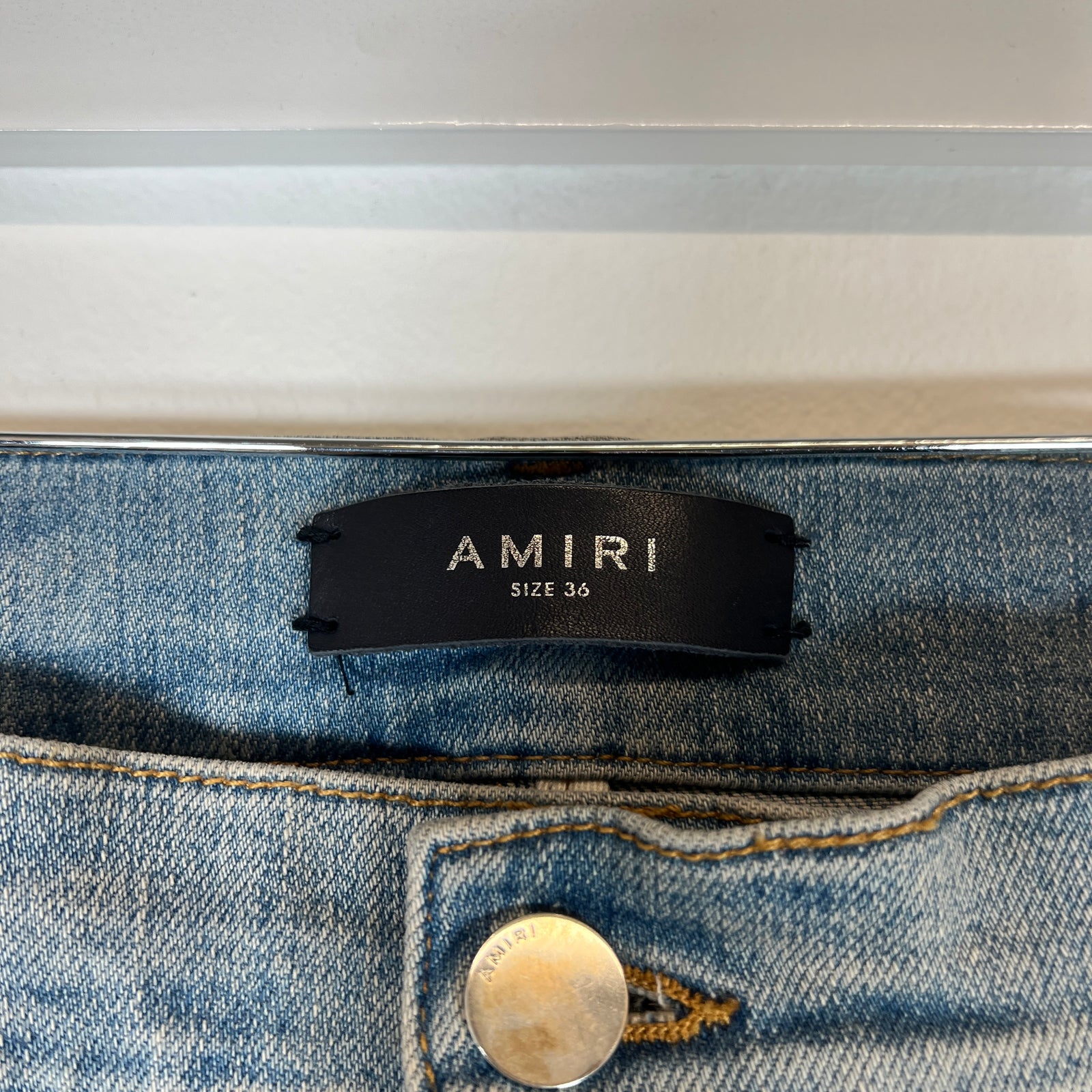 Amiri Tye Dye Patch Jeans Size 36