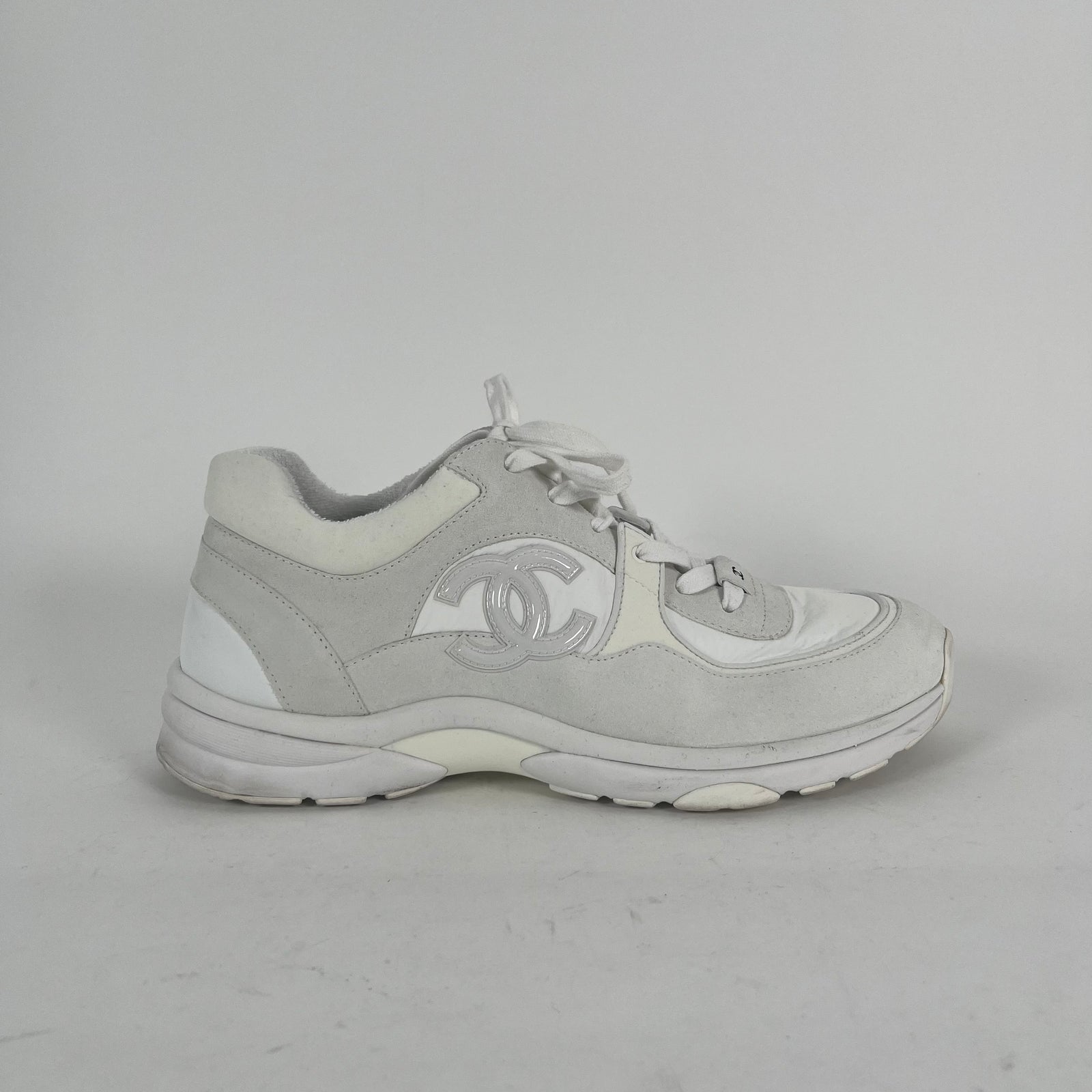 Chanel Runner Triple White Size 46