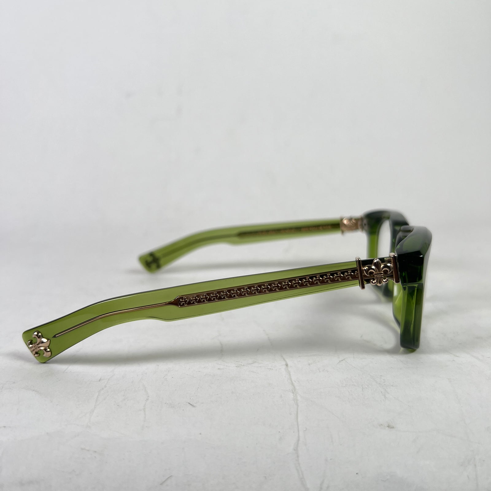 Chrome Hearts Green 'See You In Tea' Glasses