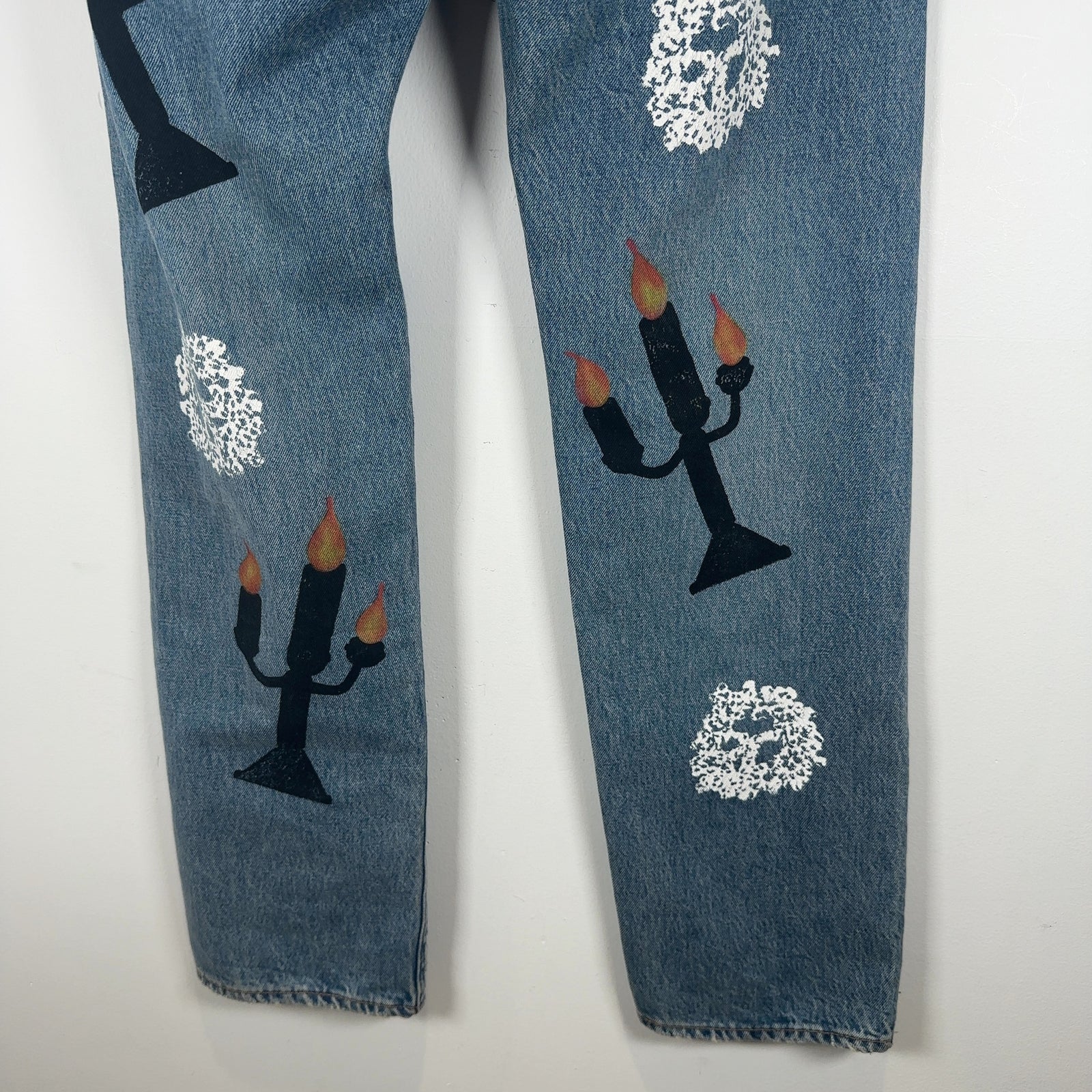 Denim Tears x Virgil Abloh 'Message in a Tear' Levis 501 Jeans