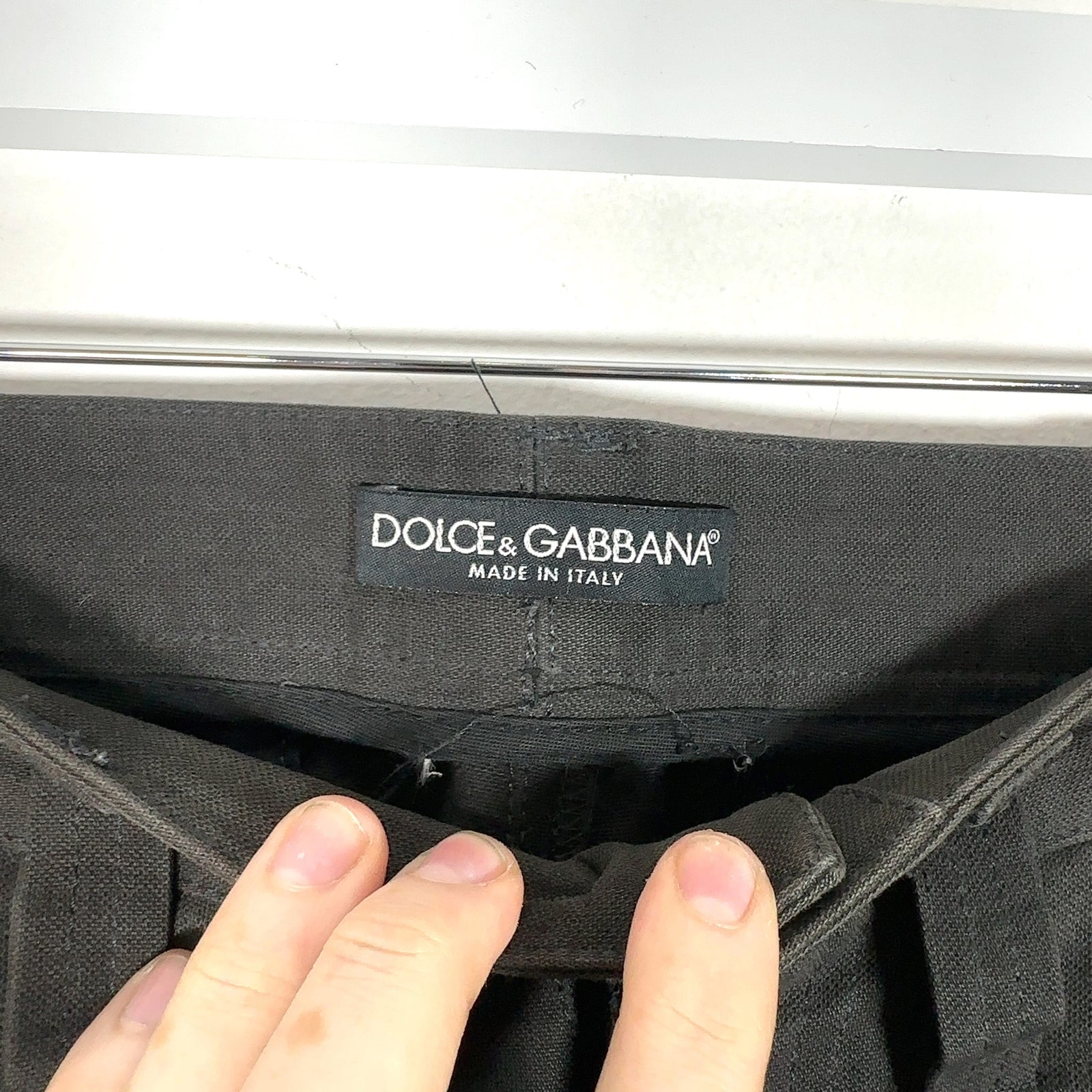 Dolce & Gabbana SS03 Sex Zip Bondage Pants
