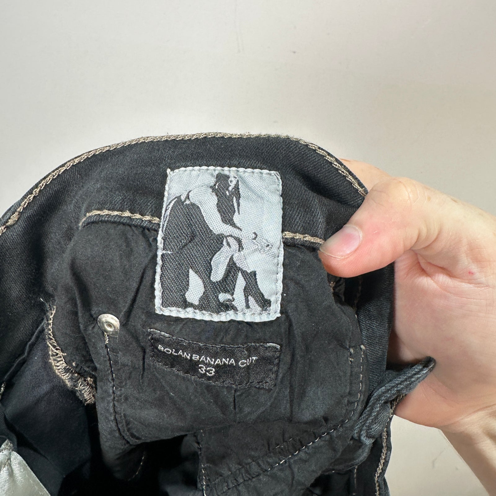 Rick Owens Bolan Banana Cut Jeans Size 33