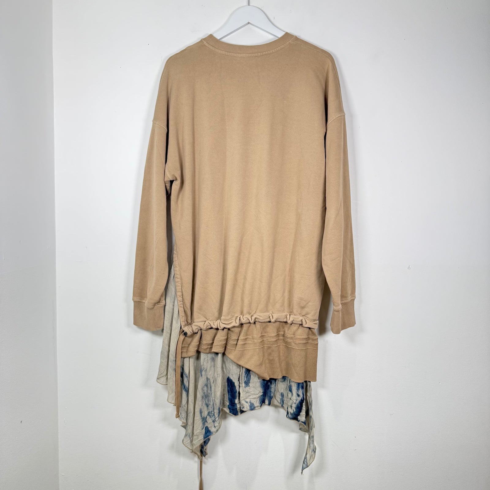 Diesel Beige Cinched Crewneck Size M