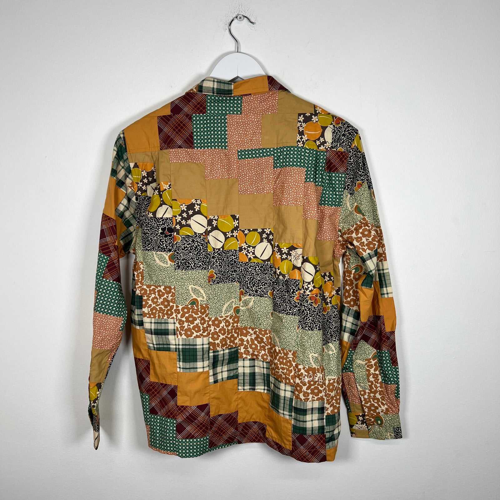 Bode Patchwork Pattern Shirt Size S