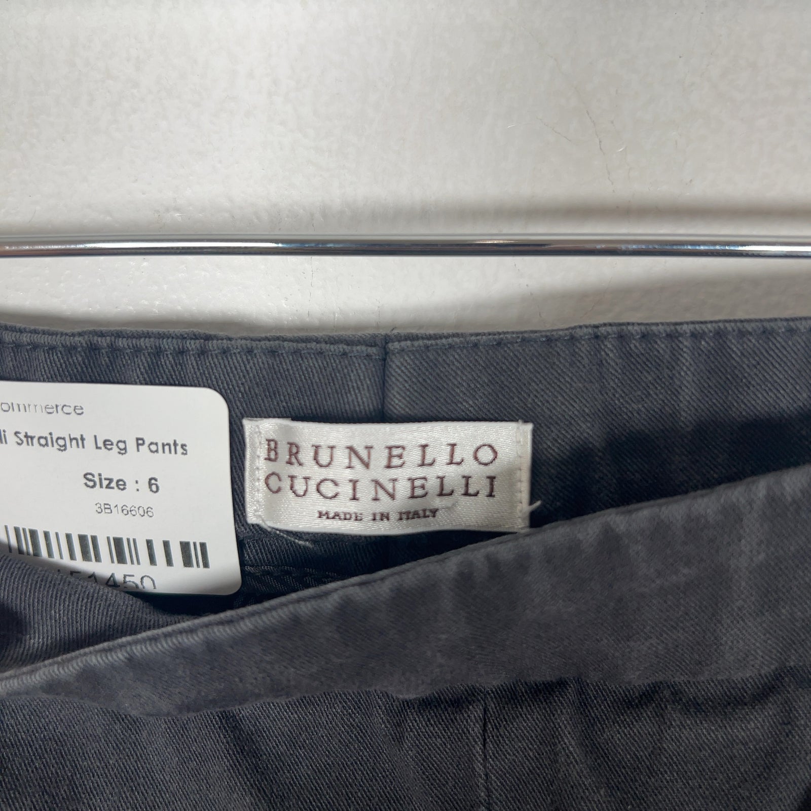 Brunello Cucinelli Straight Leg Pants