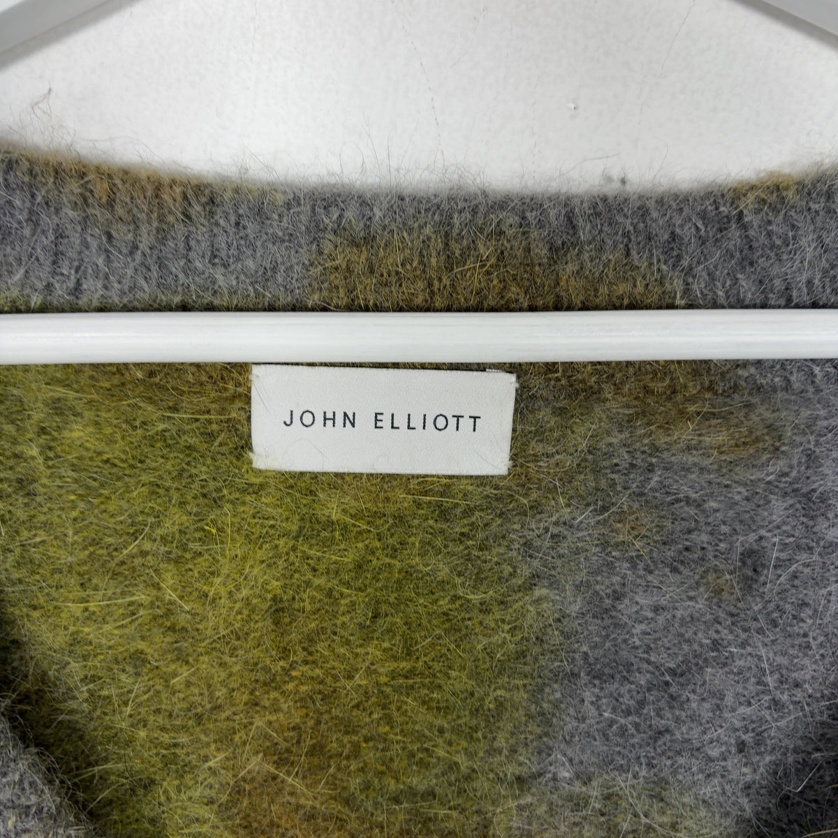 John Elliott Mohair Knit Cardigan