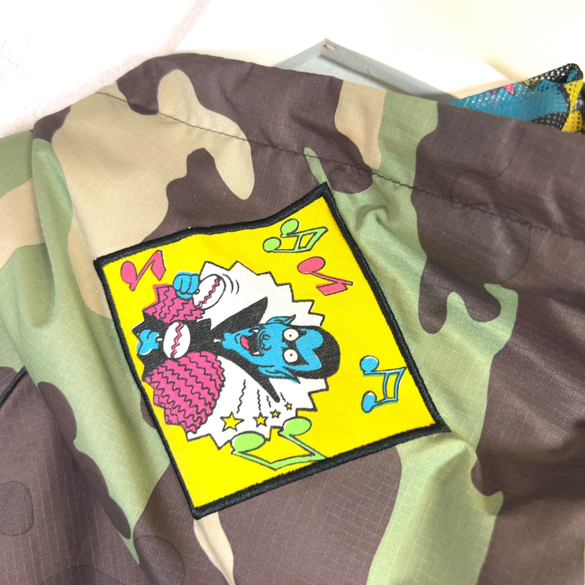 Adidas x Jeremy Scott Camo Windbreaker