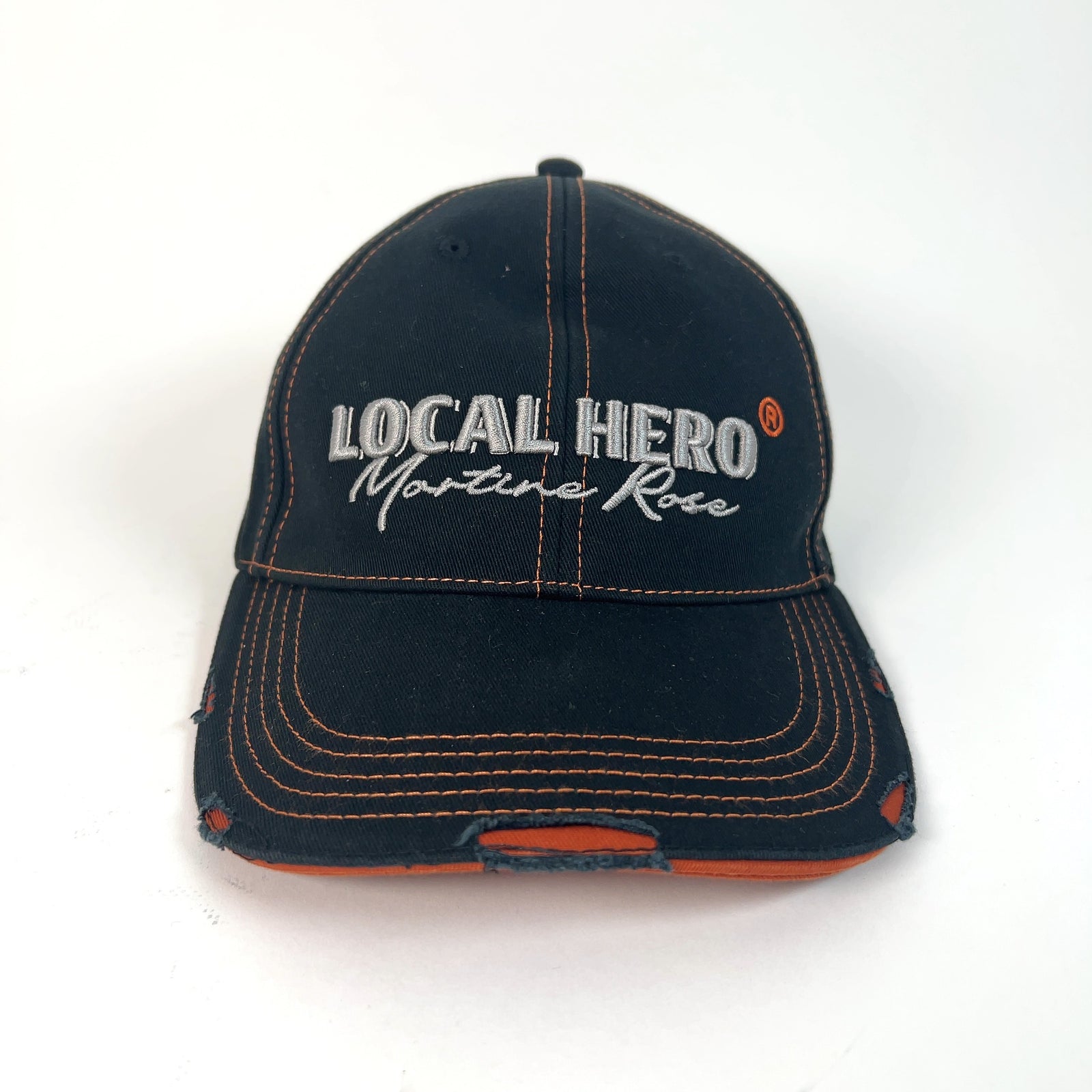 Martine Rose 'Local Hero' Roll Back Graphic Hat