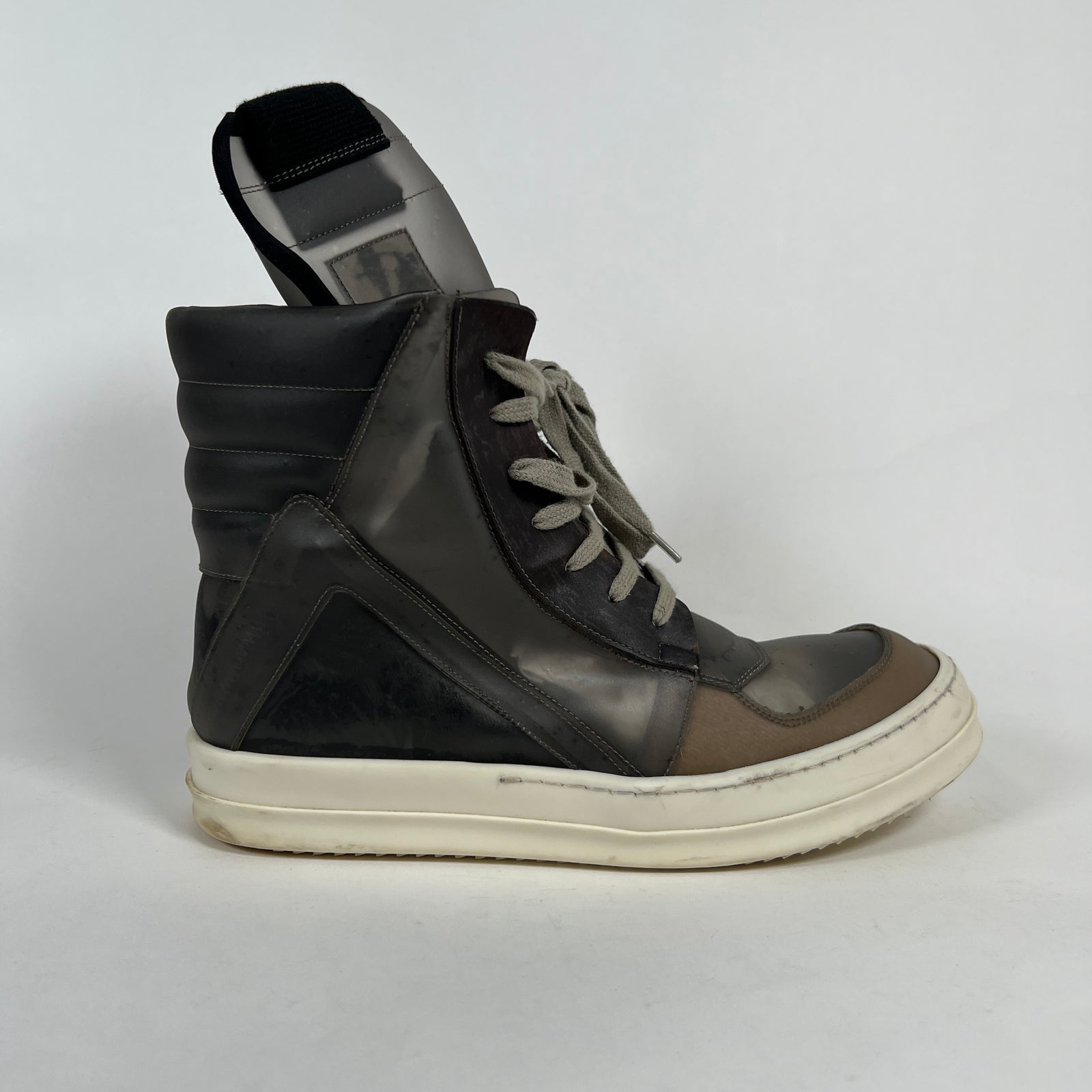 Rick Owens Geobasket Pvc Size 10