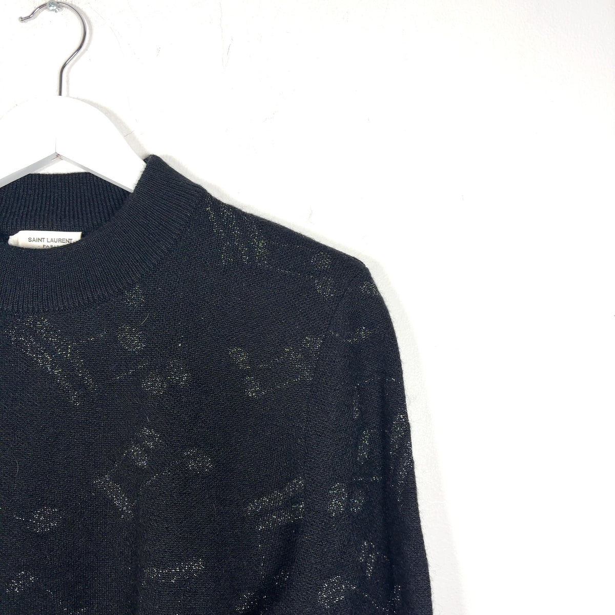Saint Laurent FW16 'Music Note' Knit Sweater
