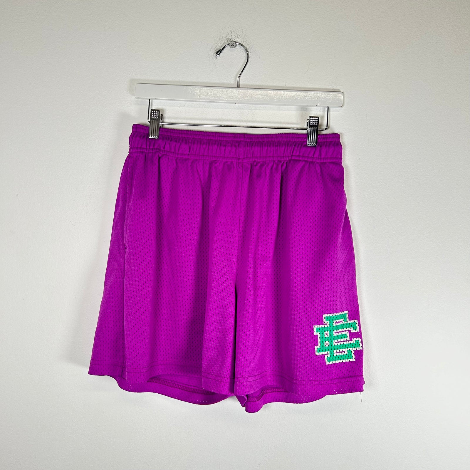 Eric Emanuel Purple / Green Shorts Size XL