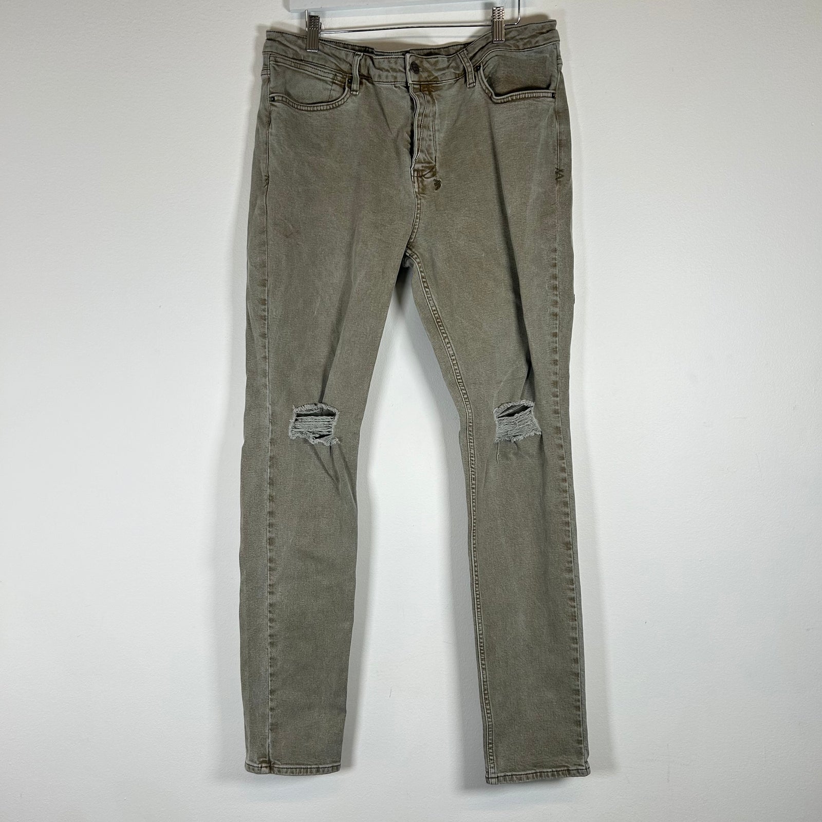 Ksubi Tan Wash Jeans Size 38