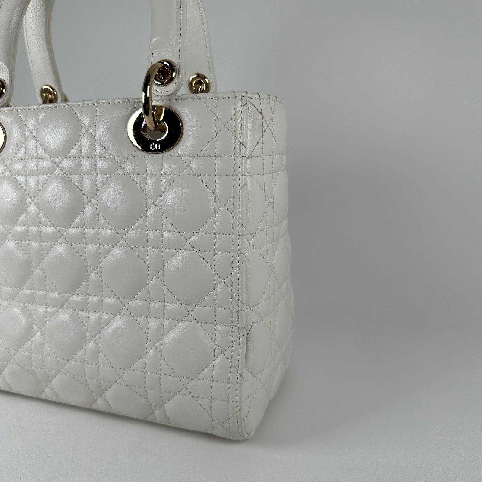 Dior Medium Cannage Lady Dior Bag