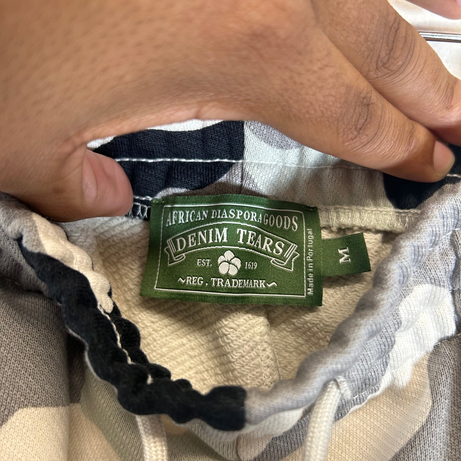 Denim Tears Snow Camo Sweatpants Size M