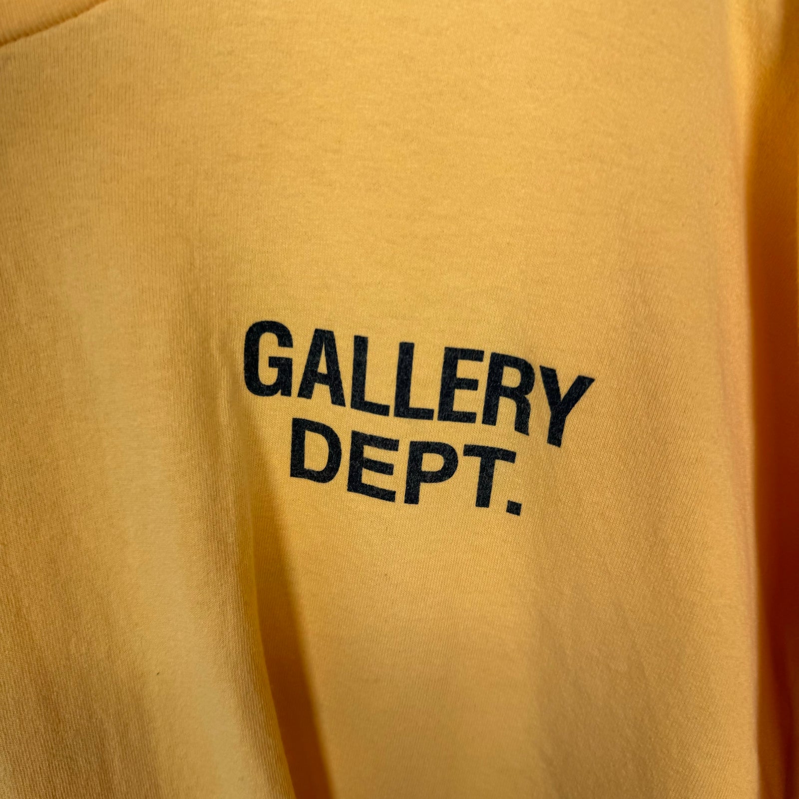 Gallery Dept Yellow Souvenir Tee Size XL