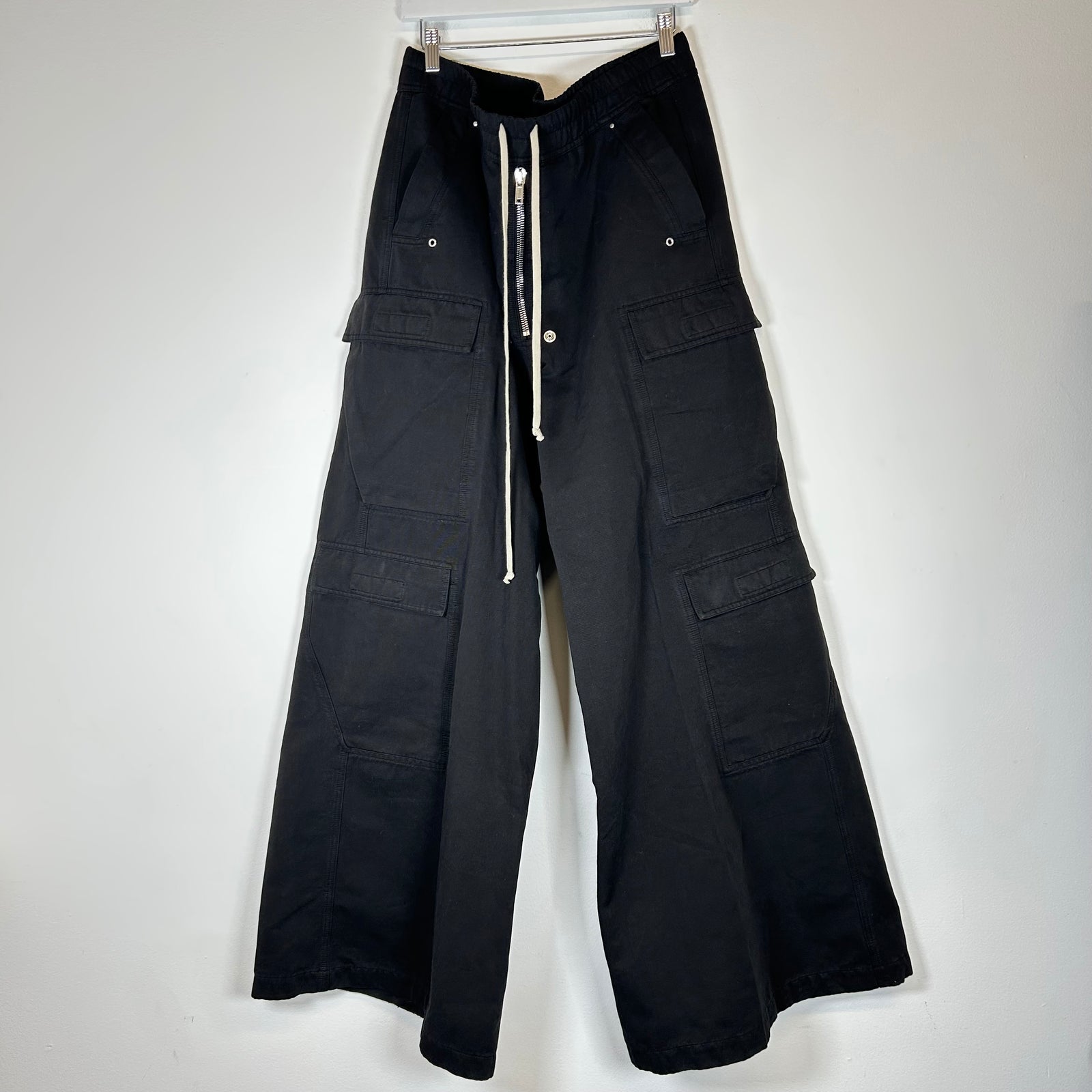 Rick Owens Black Jumbo Bela Cargos Size XL