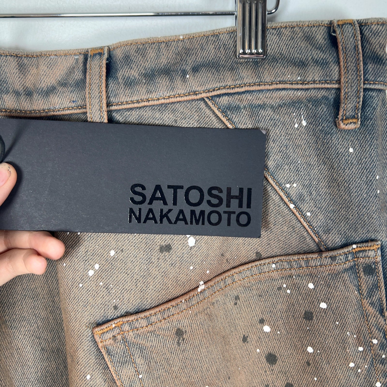 Satoshi Nakamoto Acid Rain Shorts