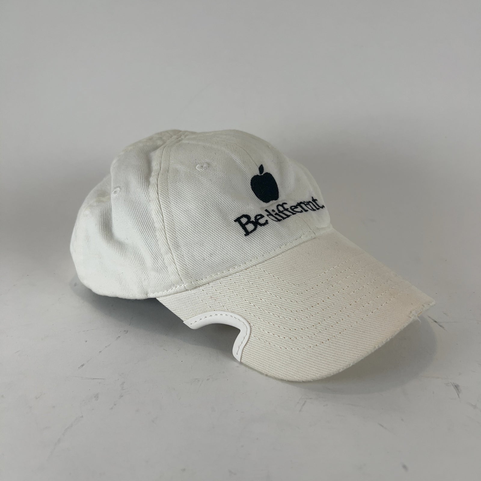 Balenciaga 'Be Different' Logo Denim Hat