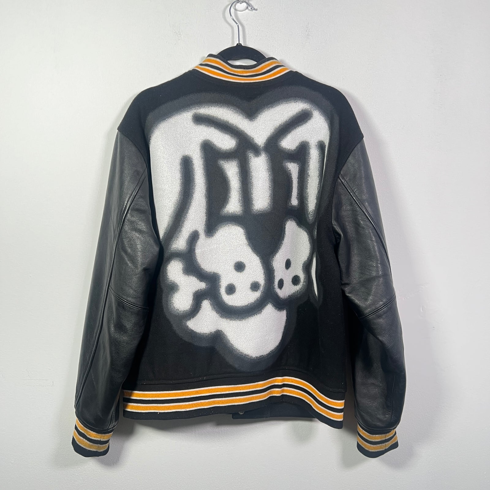 Supreme x Chito FW18 Bone Varsity Jacket Size L