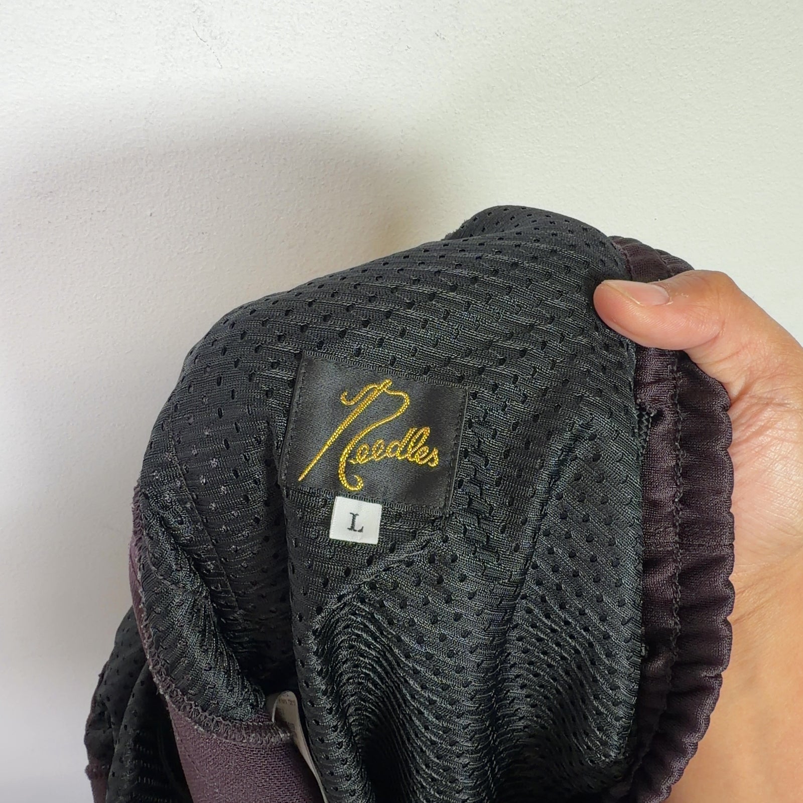 Needles Purple/Black Striped Track Pants