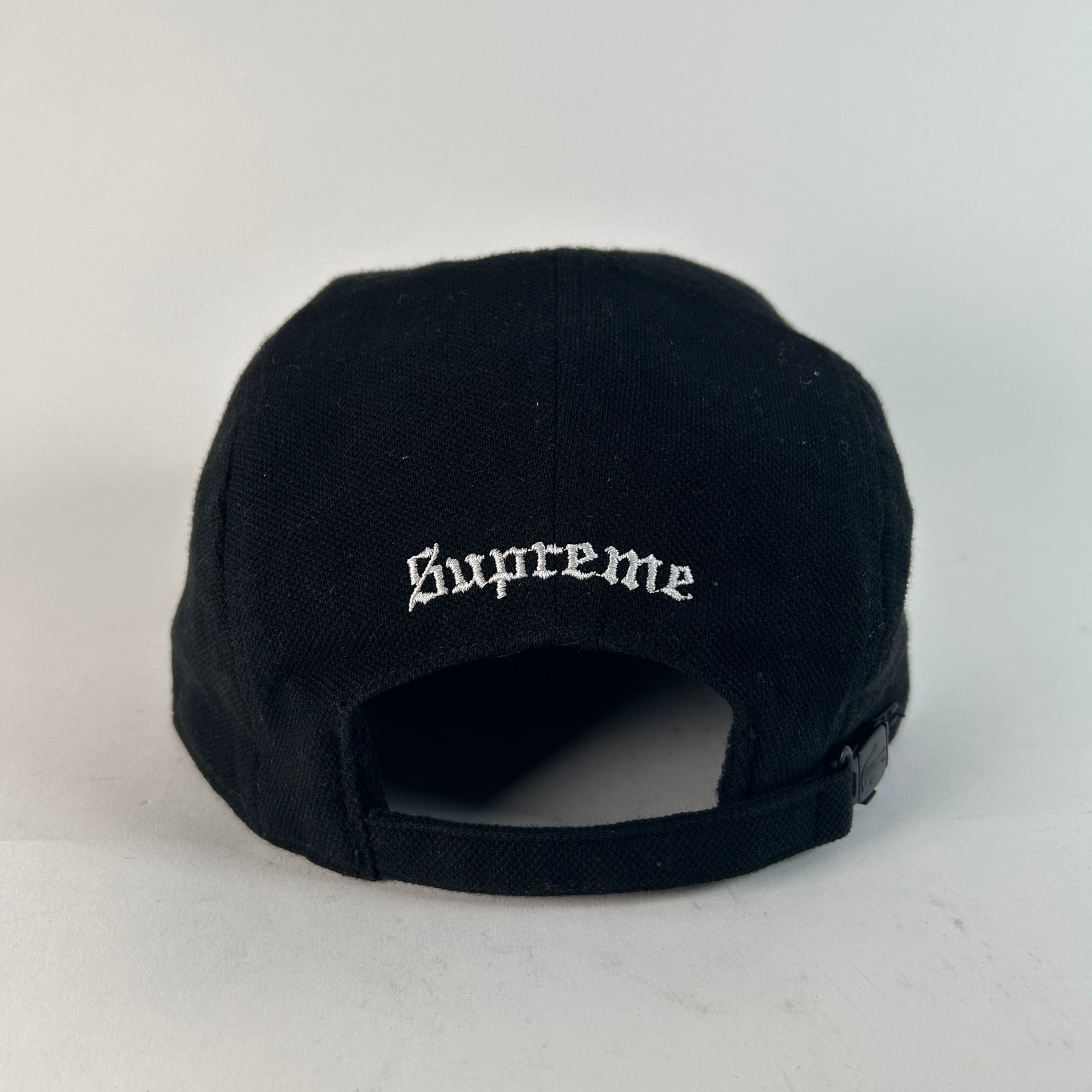 Supreme x Lacoste Black Hat