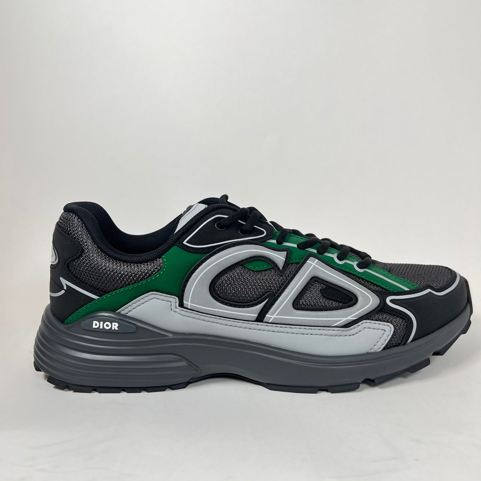 Dior B30 Green/Black Sneaker Size 42