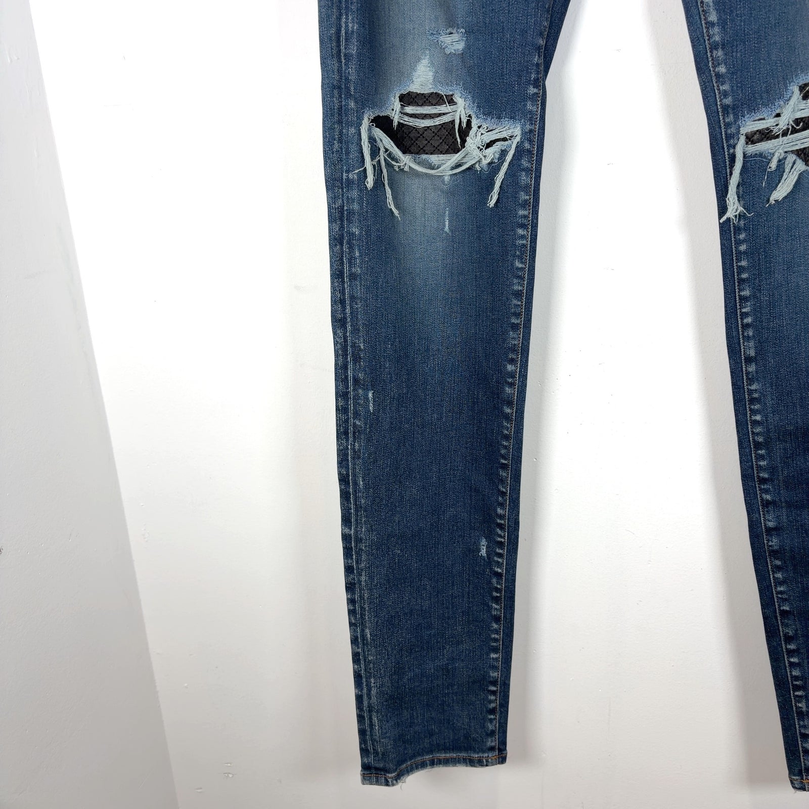 Amiri Diamond Stitch MX1 Jeans