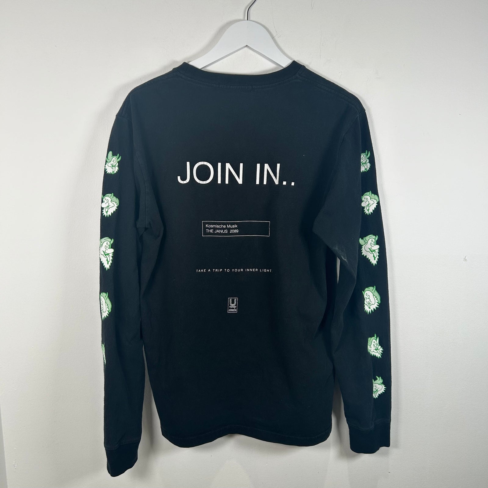 Undercover "The Janus" Black Longsleeve Size L