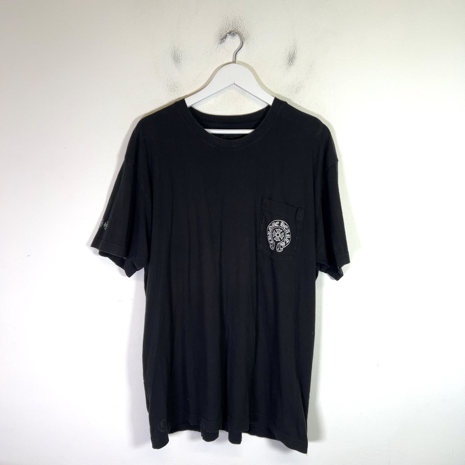 Chrome Hearts Gradient Hollywood Logo T-Shirt