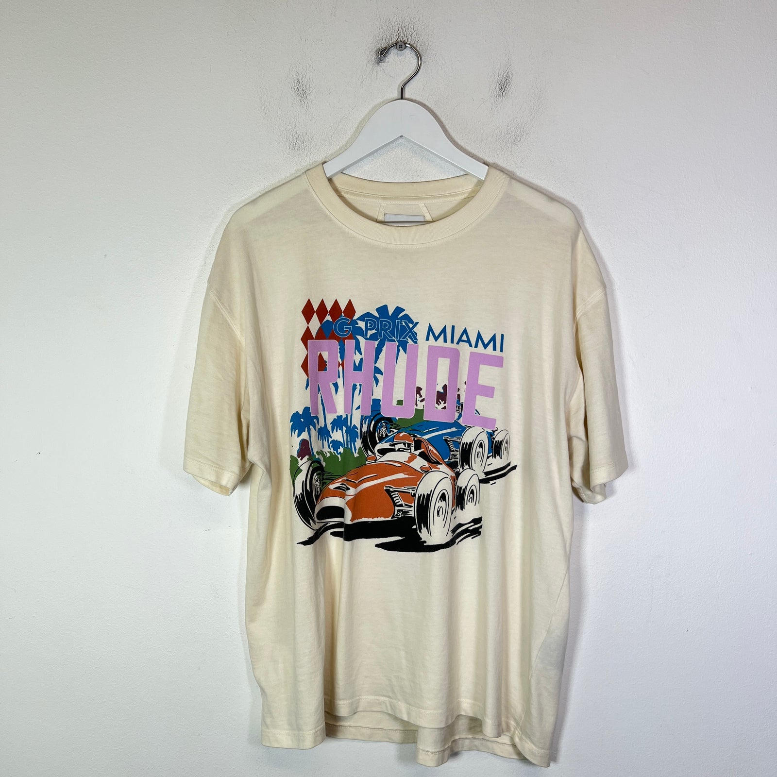 Rhude Grand Prix Miami Logo T-Shirt