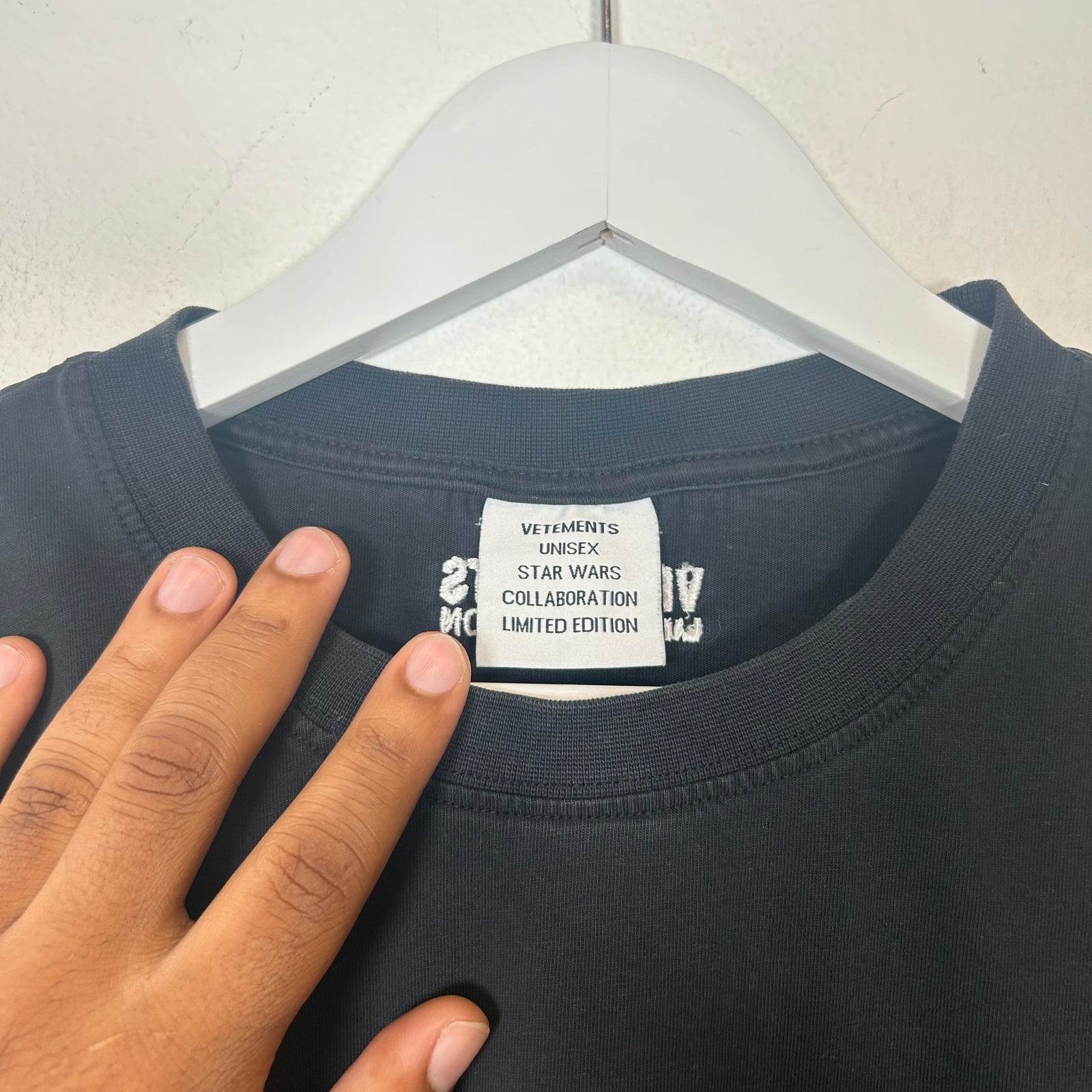 Vetements Star Wars Black T-shirt Size M