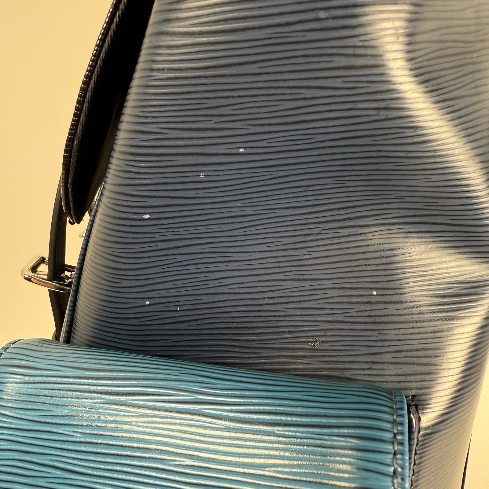 Louis Vuitton Epi Christopher Damier Cobalt Backpack