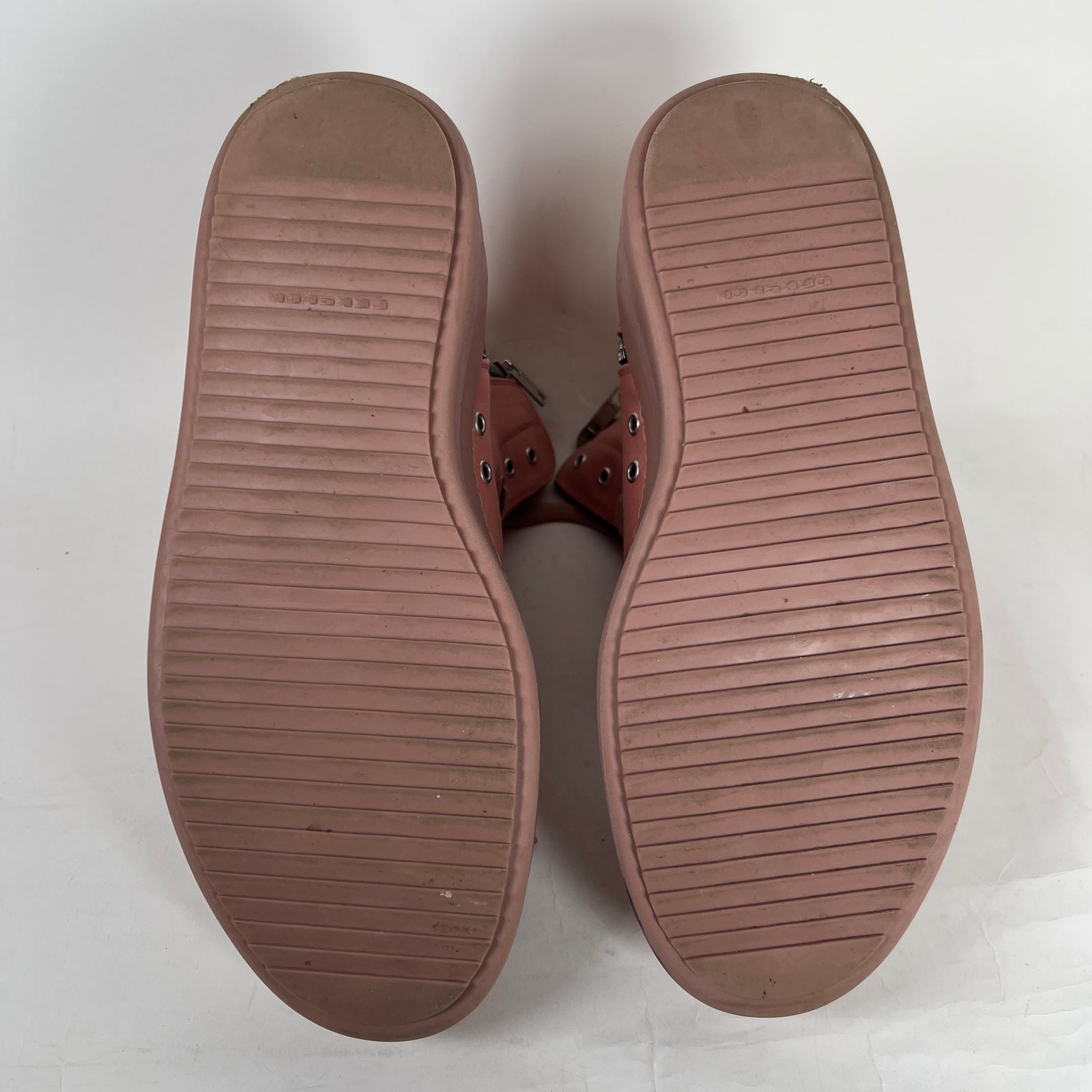 Rick Owens Pink Double Bumper Ramones Size 11