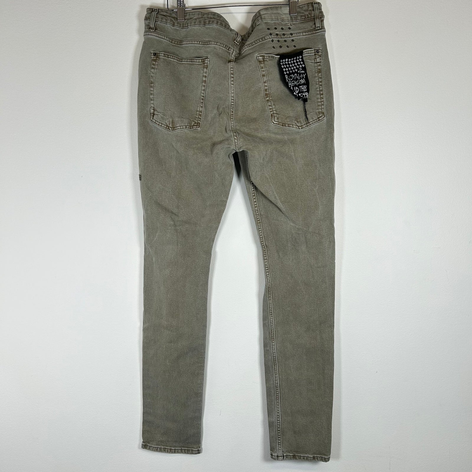 Ksubi Tan Wash Jeans Size 38