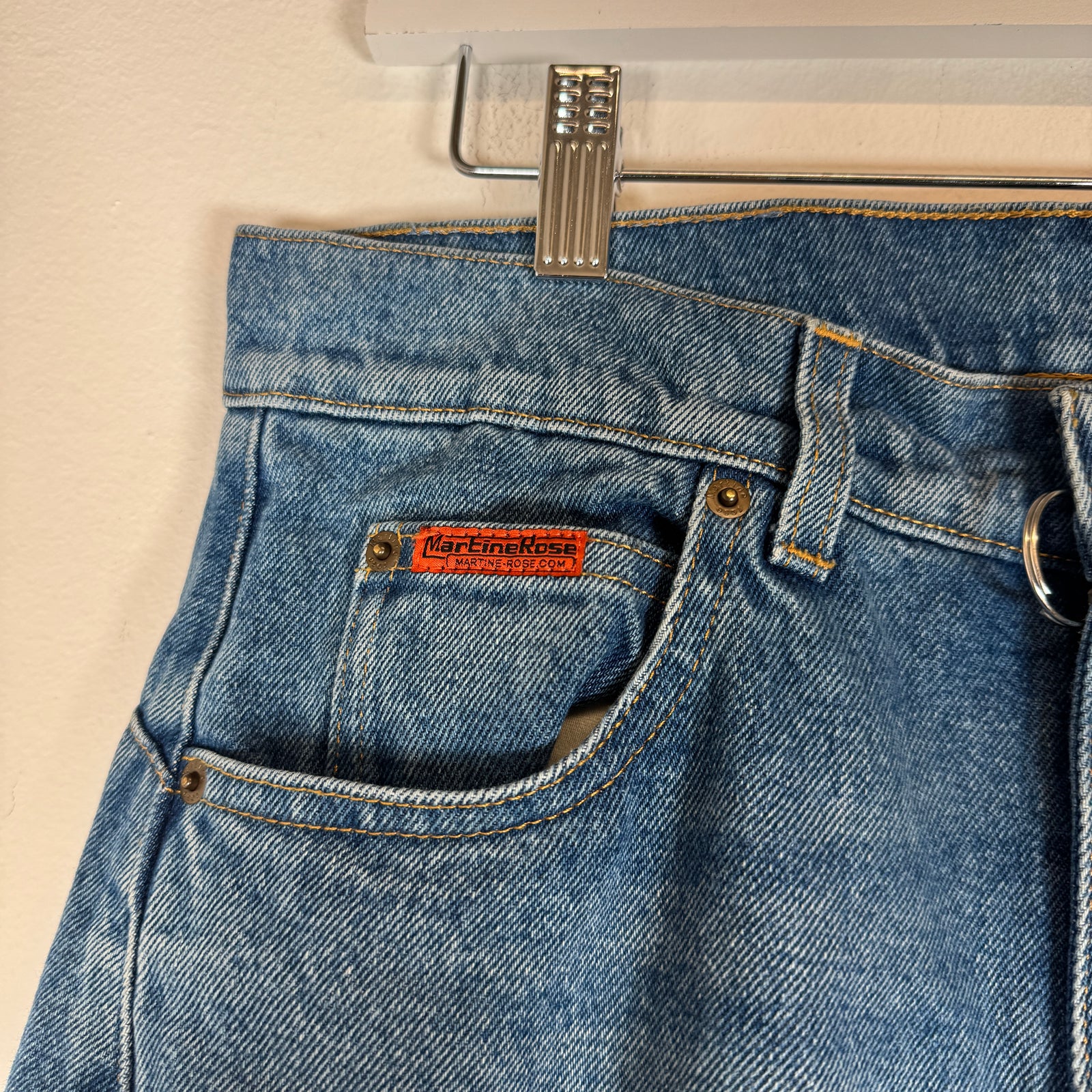 Martine Rose Twist Seam Blue Jeans Size 30
